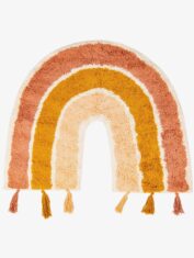 Regenboog vloerkleed met tassels Regenboog kleedje bestellen