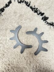 Houten wimpers wanddecoratie kinderkamer bestellen?