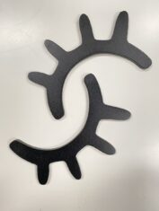 Houten wimpers wanddecoratie kinderkamer bestellen?