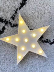 Ster lampje wandlampje bestellen?