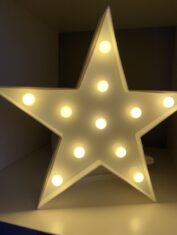 Ster lampje wandlampje bestellen?