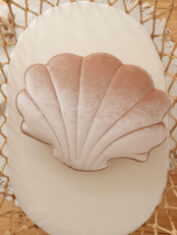 Velvet sierkussen schelp kinderkamer decoratie bestellen?
