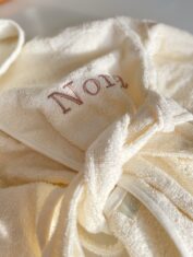 Kinder badjas met naam bestellen?