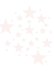 Muursticker sterren - Blush