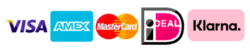 Betaalmethodes incl. Klarna