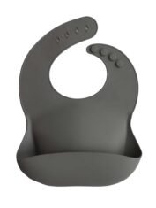 Mushie slab met opvangbakje Silver Sage