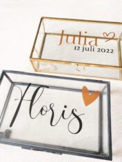 Bewaardoos met naam bestellen?